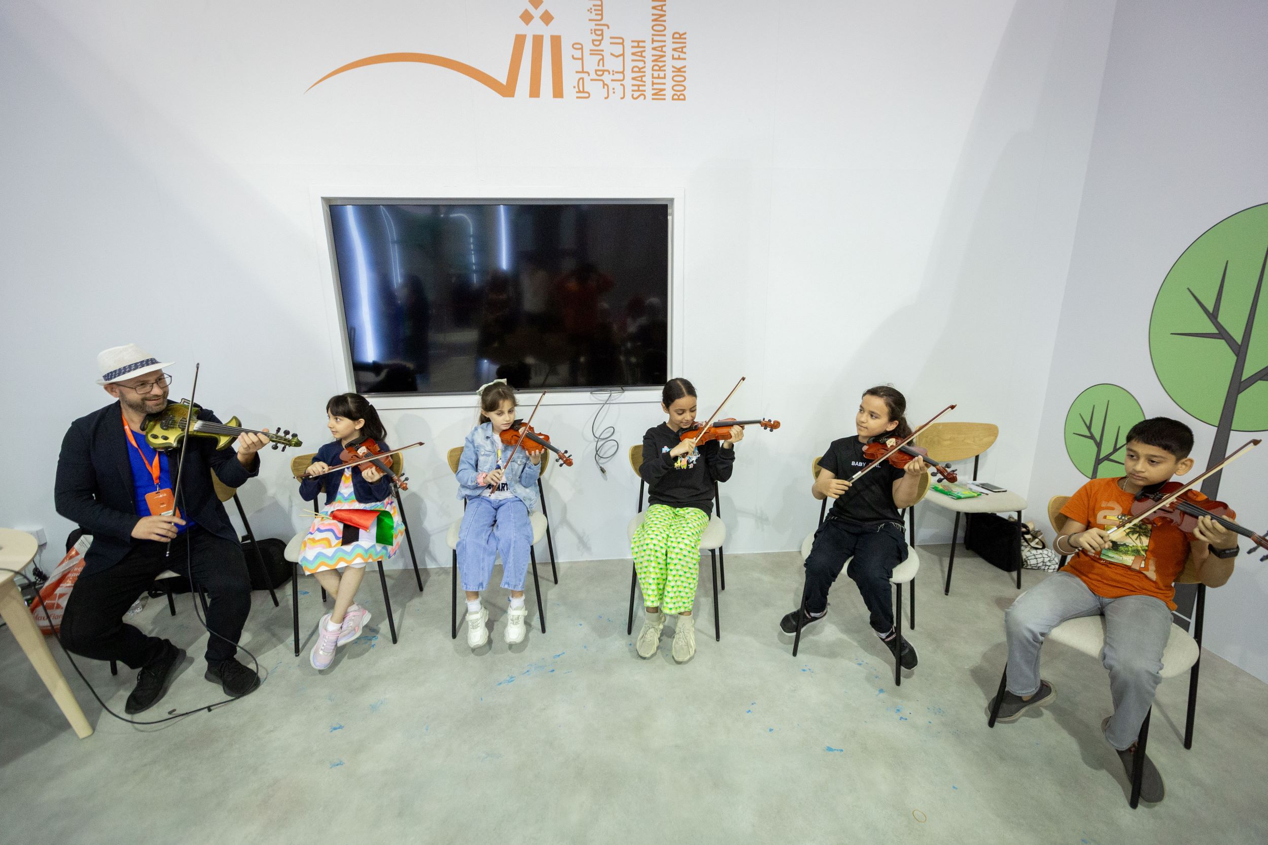Sharjah International Book Fair 2023 strikes a melodious note with young talents