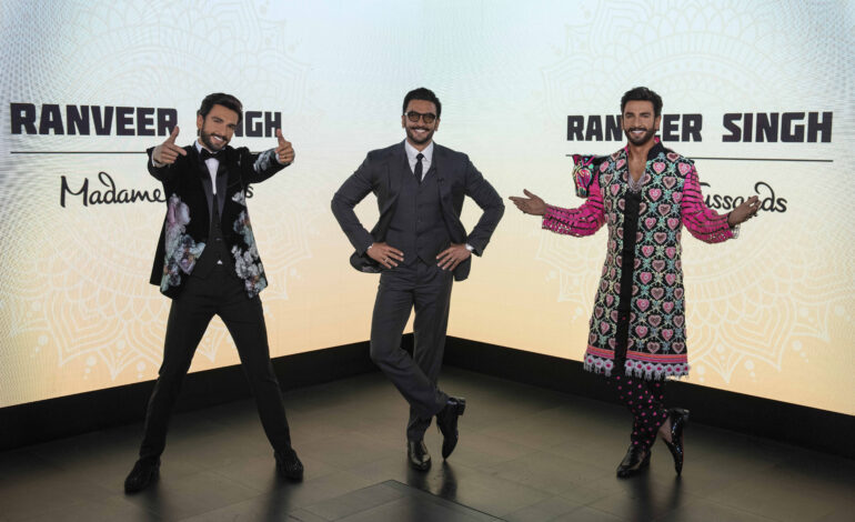 BOLLYWOOD LANDS IN LONDON: RANVEER SINGH LAUNCHES NEW MADAME TUSSAUDS FIGURES