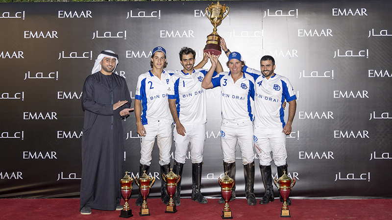 Bin Drai Polo Team Triumphs at the Emaar Polo Cup 2024