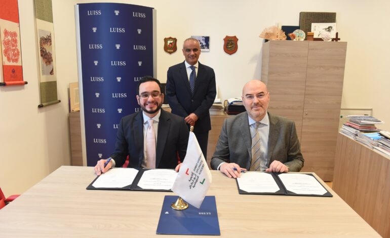 AGDA signs MoU with Italy’s Luiss Guido Carli University to facilitate students exchange and knowledge sharing