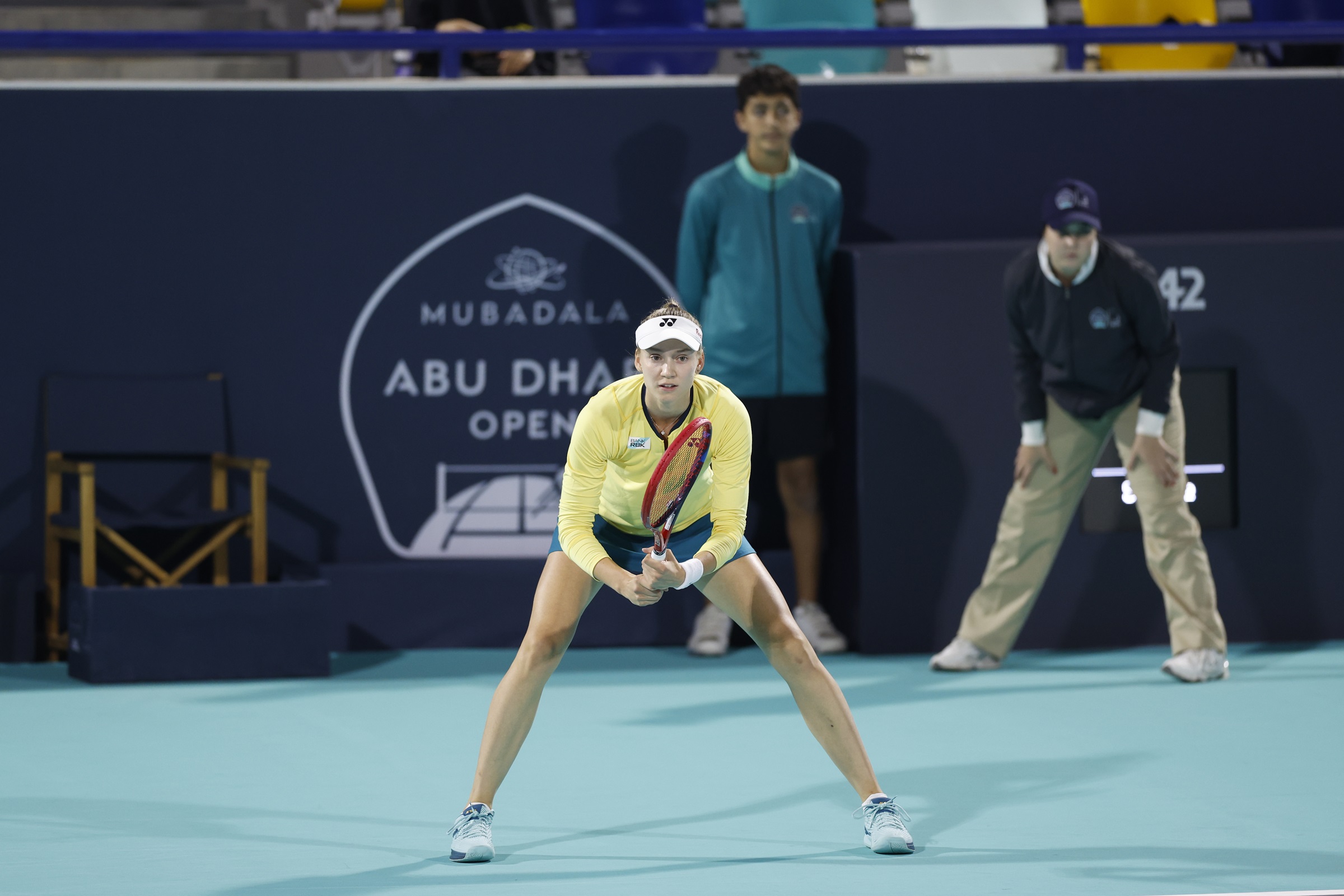 RYBAKINA SETS UP FINAL SHOWDOWN WITH KASATKINA ON SOLD-OUT SUNDAY AT MUBADALA ABU DHABI OPEN