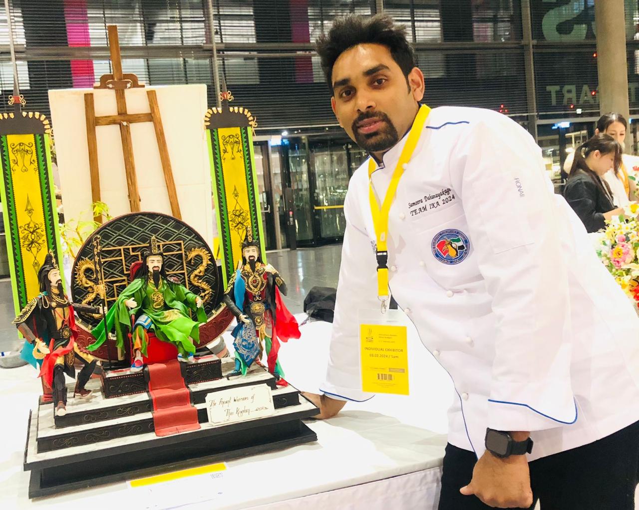 Mister Baker Chef Sameera Madushanka Dahanayaka wins 4 Gold Medals at the 26th IKA Culinary Olympics