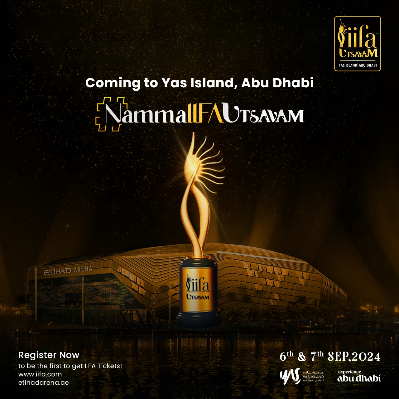 The Grand Celebration Of South Indian Cinema Takes Center Stage In The Captivating Setting Of Yas Island, Abu Dhabi This 6th And 7th Of September 2024