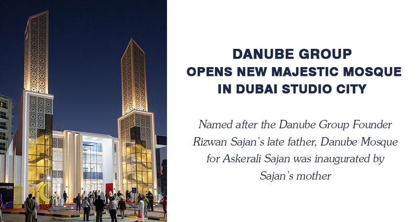 Danube Group opens new majestic mosque in Dubai Studio City