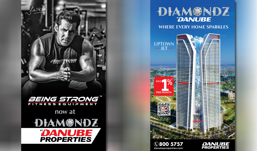 Salman Khan’s Being Strong partners with Danube Properties Dubai to take fitness to the next level