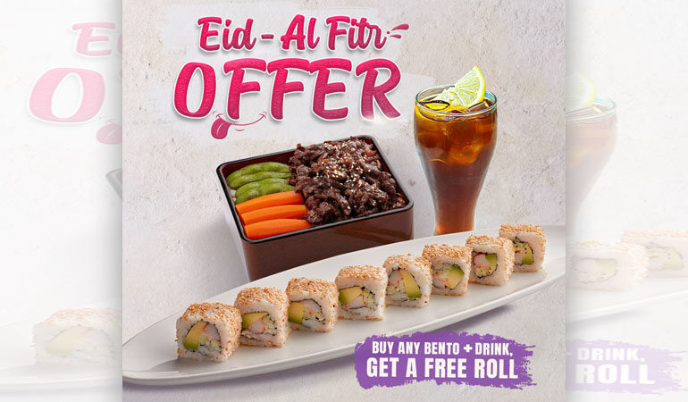 Sumo Sushi & Bento Celebrates Eid Al Fitr with Special Offers and Unveils Exciting Mobile App Deals for April 2024