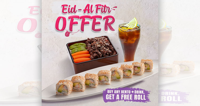 Sumo Sushi & Bento Celebrates Eid Al Fitr with Special Offers and Unveils Exciting Mobile App Deals for April 2024