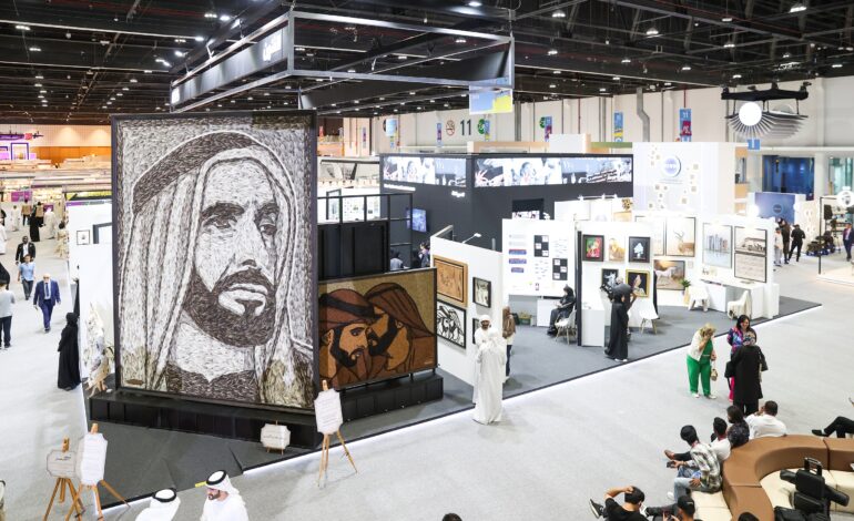 Arts Corner at Abu Dhabi International Book Fair showcases rich diversity of creativity