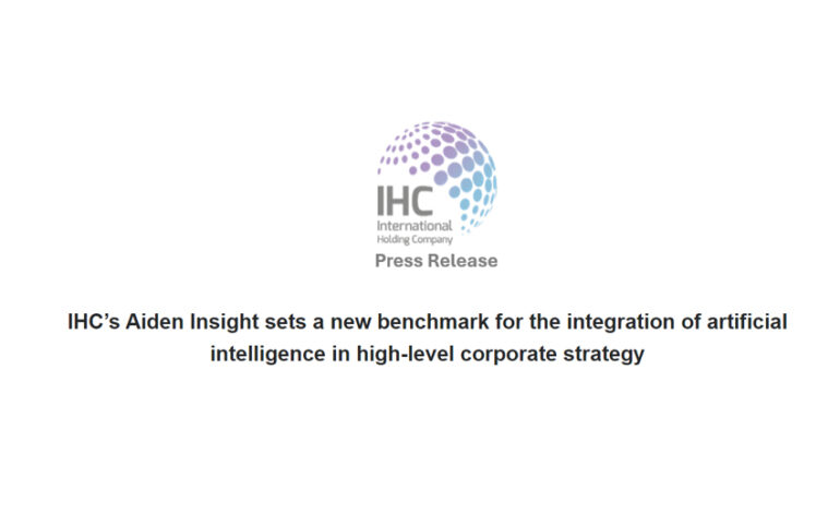 IHC’s Aiden Insight sets a new benchmark for the integration of artificial intelligence in high-level corporate strategy