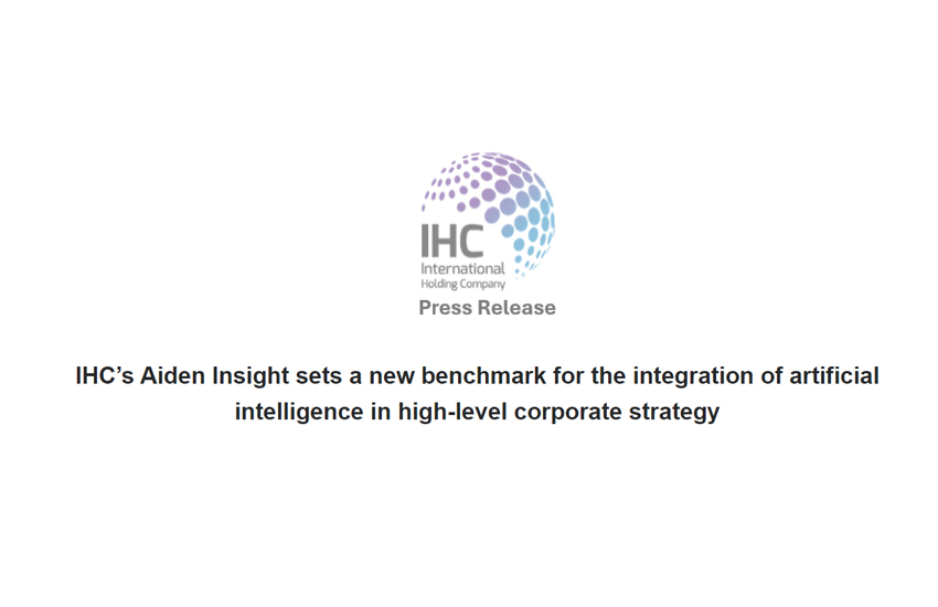 IHC’s Aiden Insight sets a new benchmark for the integration of artificial intelligence in high-level corporate strategy