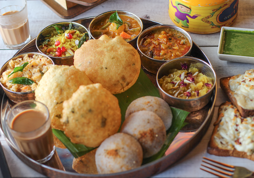 All You Can Eat Indian Breakfast Platter for AED 49 per person at Dhaba Lane