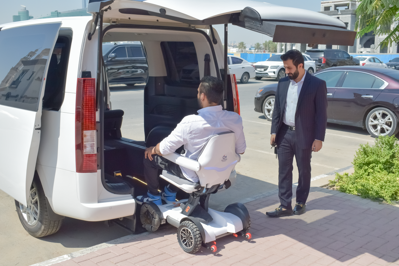 Gilani Mobility introduces a unique solution for vehicle wheelchair access in for People of Determination in the Middle East