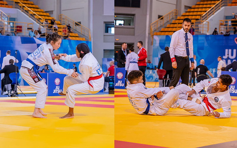 Al Suwaidi and Al Shehhi Strike Gold as UAE Jiu-Jitsu National Team Bags Seven Medals at Jiu-Jitsu World Championship in Greece