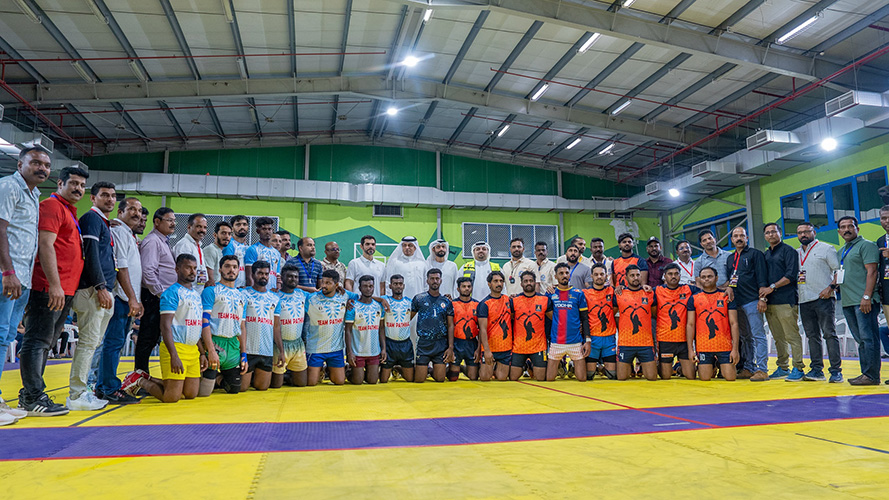 Al-Ghurair & Arjuna win kabaddi’s Titles of the 6th “Labor Sports Tournament”