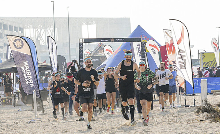 More than 3000 Contestants participate in the Arabian Warrior Obstacles Challenge