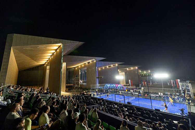 Premier Padel Hosts Exhibition Match at Newly Opened Grand Egyptian Museum