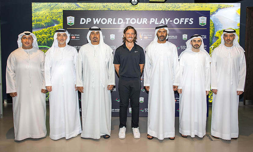 FLEETWOOD THE STAR GUEST AT LAUNCH OF NEW-LOOK DP WORLD TOUR PLAY-OFFS