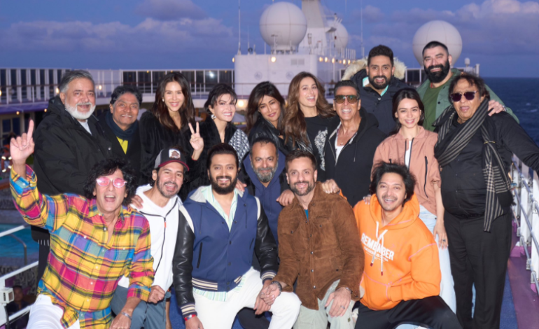 Star-Studded Cast of ‘Housefull 5’ From Cruise Shoot , Fans Show Excitement