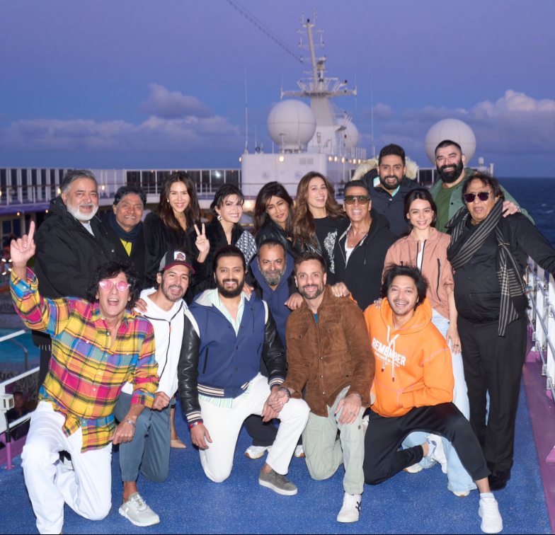 Star-Studded Cast of ‘Housefull 5’ From Cruise Shoot , Fans Show Excitement