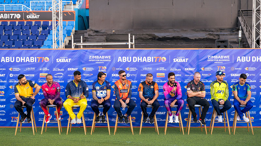 BIGGEST SEASON OF ABU DHABI T10 KICKS OFF IN STYLE WITH INTENSE PRE-TOURNAMENT PRESS CONFERENCE