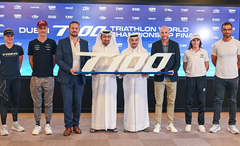 WORLD’S BEST TRIATHLETES LAND IN DUBAI FOR T100 TRIATHLON WORLD CHAMPIONSHIP FINAL