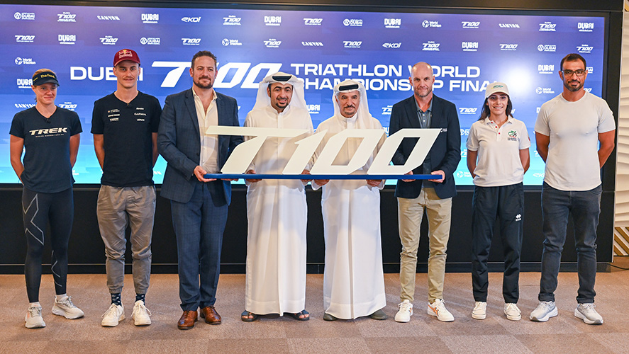 WORLD’S BEST TRIATHLETES LAND IN DUBAI FOR T100 TRIATHLON WORLD CHAMPIONSHIP FINAL