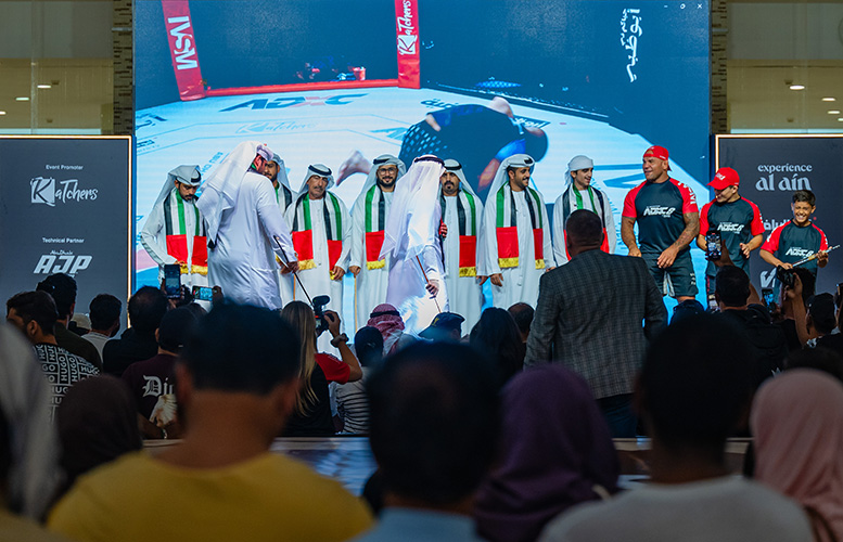 ADXC 8 Fighters Wow Crowds During Open Workout at Bawadi Mall, Al Ain