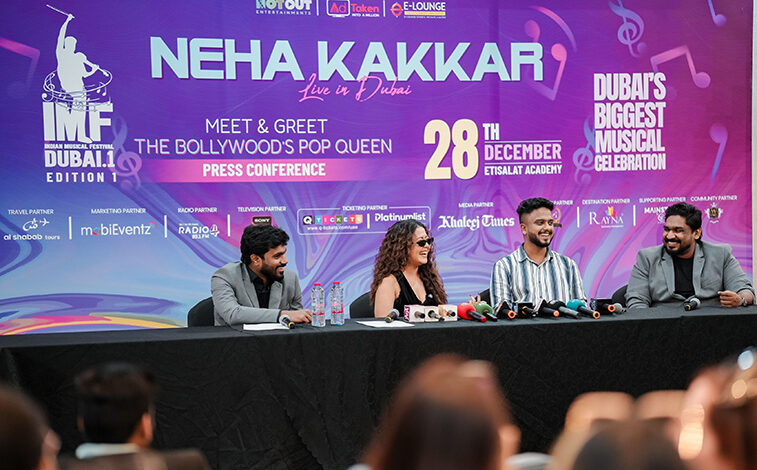 Neha Kakkar to enthral Dubai fansat the debut of Indian Musical Festival