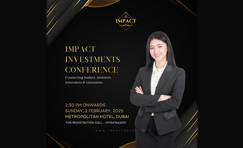 Impact Investments Conference 2025 to Be Held at Metropolitan Hotel Dubai