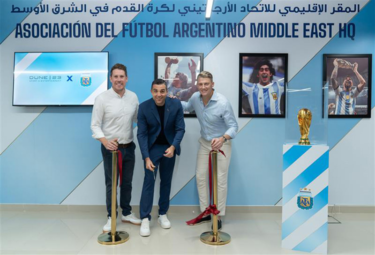 WORLD CUP-WINNING ARGENTINIAN FA OPENS NEW MIDDLE EAST OFFICE IN DUBAI