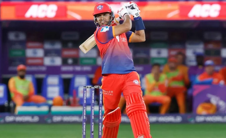 Dasun Shanaka’s Late Charge Helps Dubai Capitals Win Against Gulf Giants