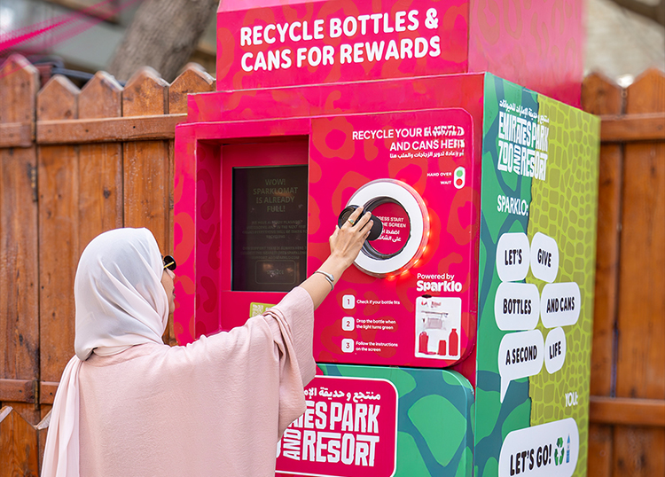 Emirates Park Zoo & Resort eliminates 51,000 Kg of carbon emissions through Sparklo’s innovative recycling solution