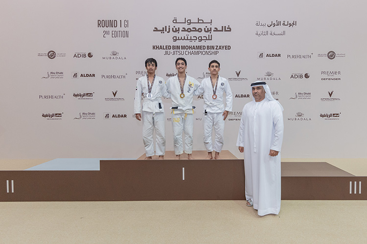 Baniyas Continues to Lead on Second Day of Khaled bin Mohamed bin Zayed Jiu-Jitsu Championship