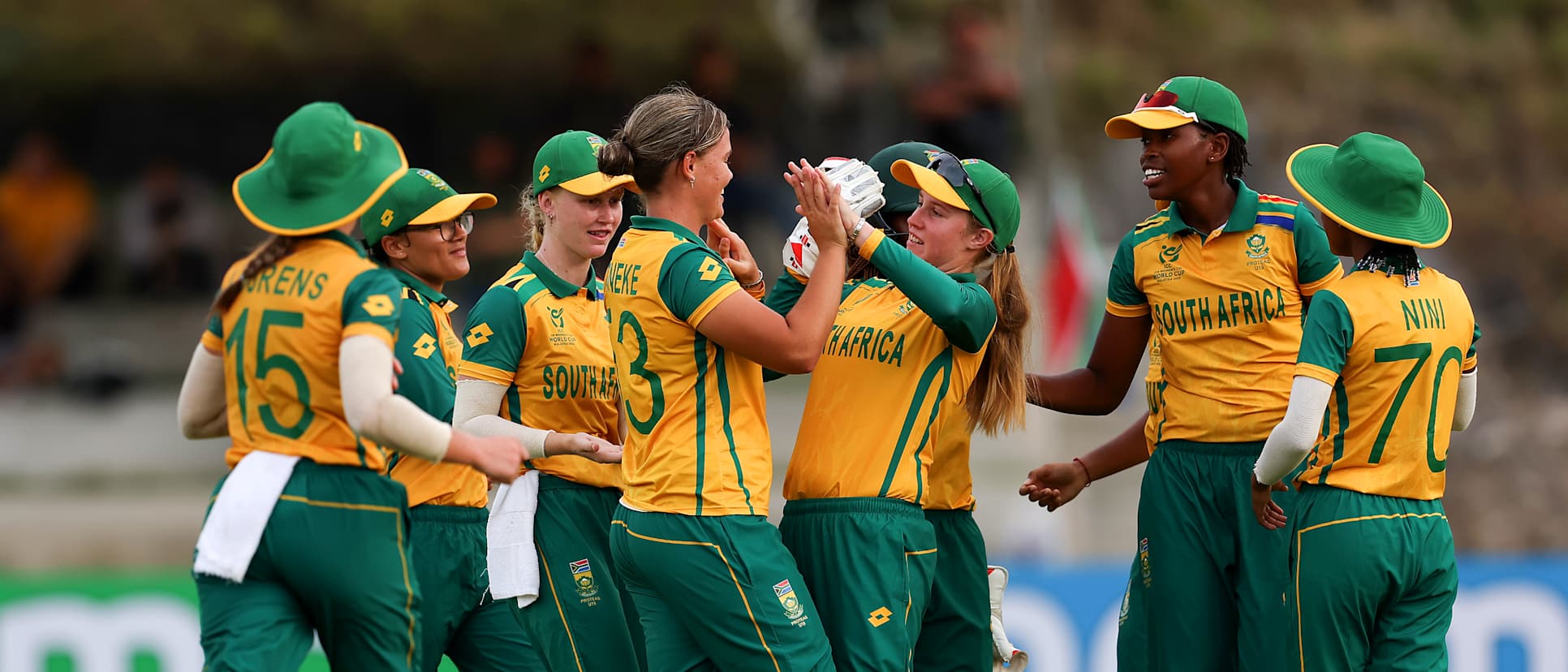 Bangladesh and South Africa join Australia as winners on the opening day of ICC U19 Women’s T20 World Cup