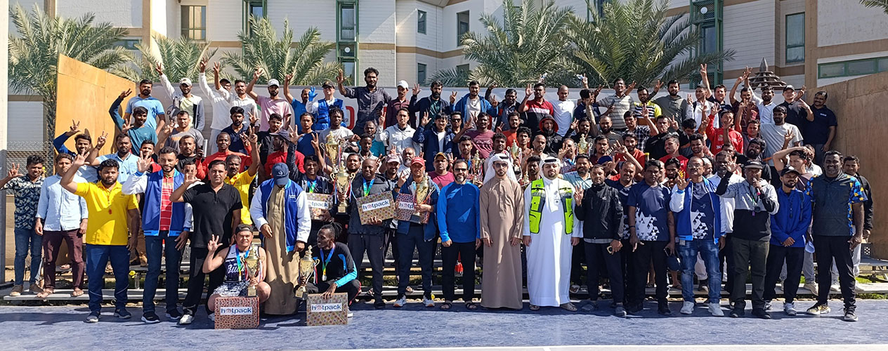 Ajmal Perfumes & E.F.S win Volleyball’s Titles of the 6th “Labor Sports Tournament”