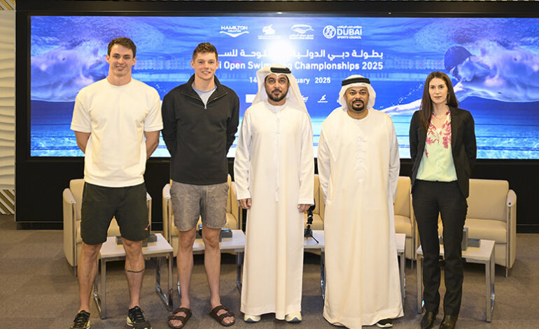 Leading world swimmers for Dubai Open Swimming Championship