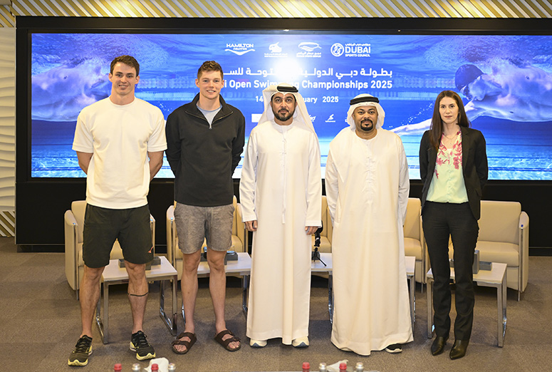 Leading world swimmers for Dubai Open Swimming Championship