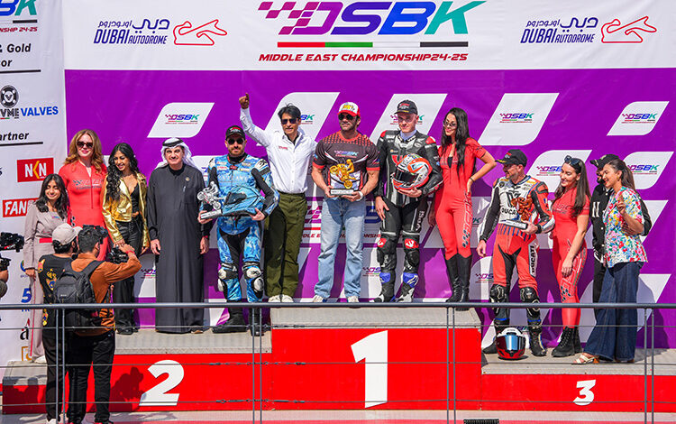 Bollywood Stars Blazed the Track at Dubai Autodrome for ‘DSBK Middle East Championship’