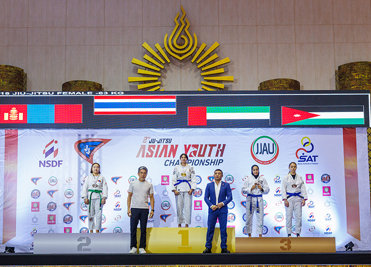 UAE National Team Raises Medal Count to 21 on Final Day of Asian Youth Jiu-Jitsu Championship