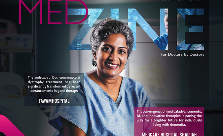 UAE’s first health magazine published by doctors for doctors, MEDZINE