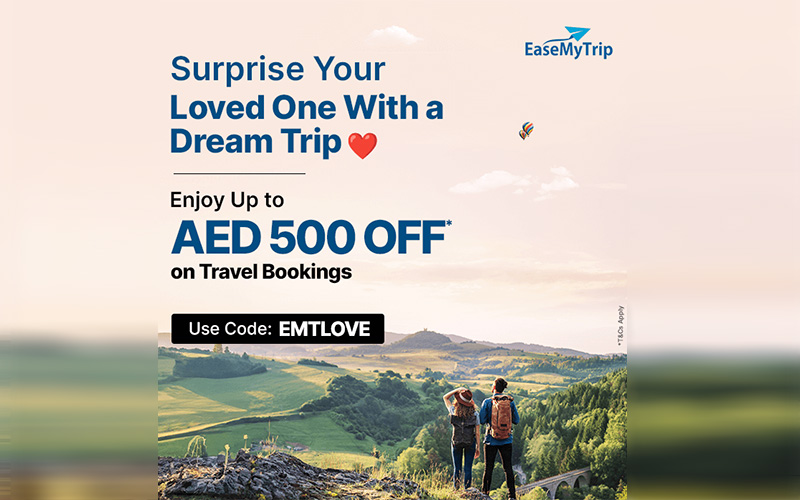 Celebrate Love with EaseMyTrip’s Valentine’s Day Discounts