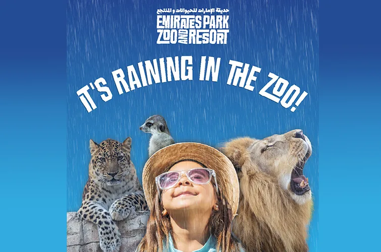 Splash into fun this Eid Al Adha with rain dance & foam party at Emirates Park Zoo & Resort