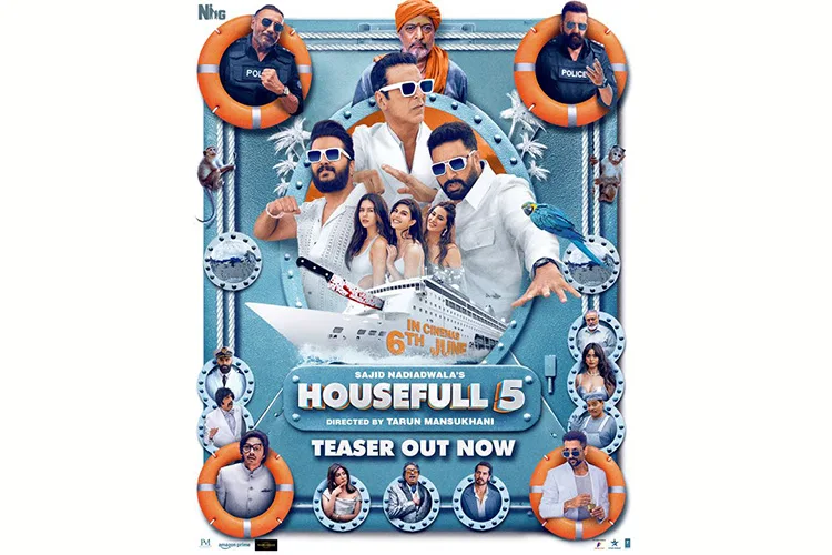 Marking 15 years of Housefull today, Sajid Nadiadwala unveils the Grand Teaser of ‘Housefull 5’