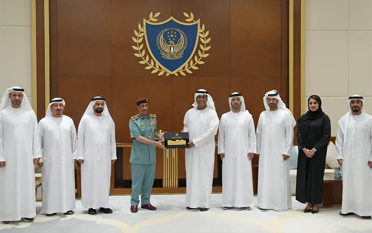 The National Human Rights Institution Conducts Introductory Visit to Ajman Police General Headquarters