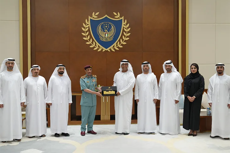 The National Human Rights Institution Conducts Introductory Visit to Ajman Police General Headquarters