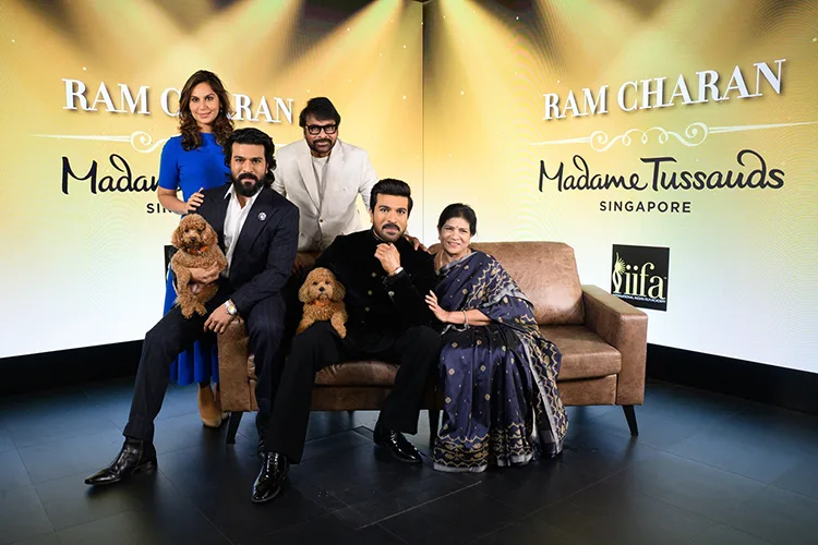 GLOBAL SUPERSTAR RAM CHARAN UNVEILS WORLD’S FIRST WAX FIGURE AT MADAME TUSSAUDS SINGAPORE