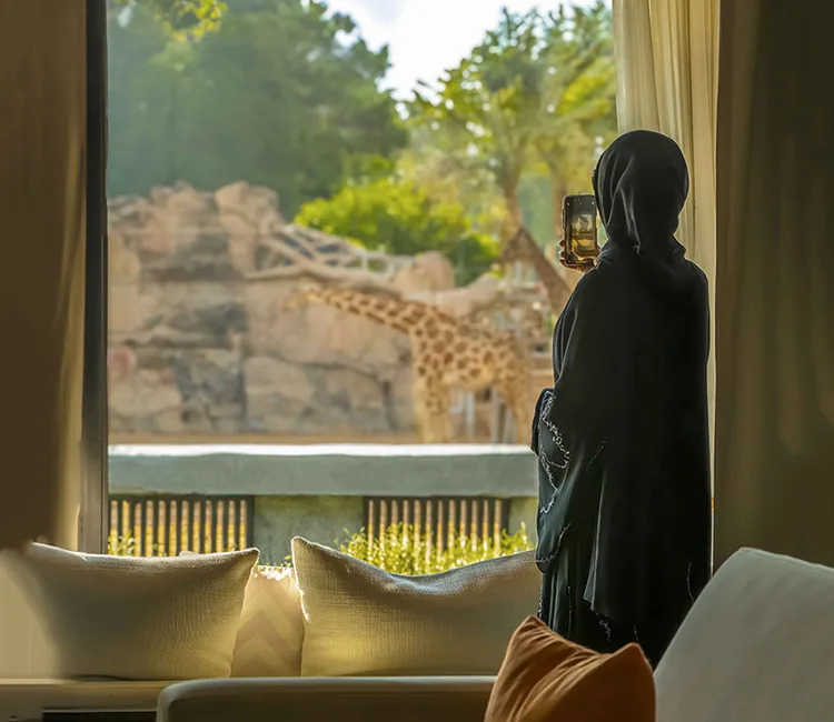 Turn your daytrip into a wild gatewayat Emirates Park Zoo and Resort