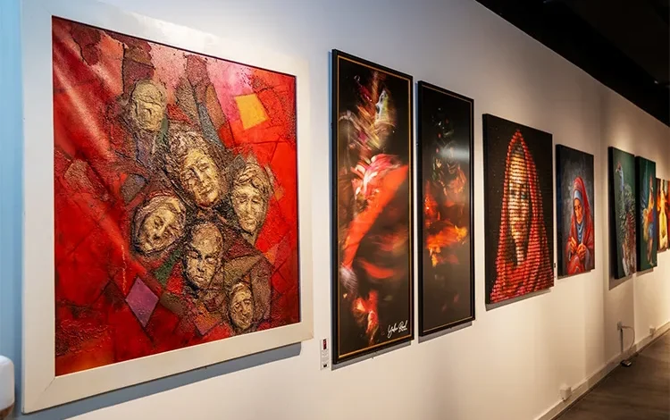 THE POWER OF RED: A Striking Art Exhibition That Spoke from the Heart