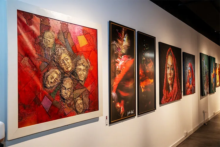 THE POWER OF RED: A Striking Art Exhibition That Spoke from the Heart