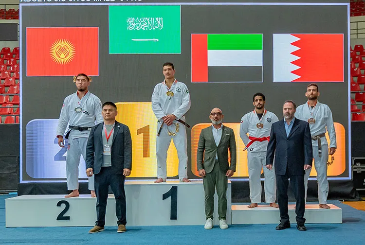 UAE Wins Seven Medals on Day One of the Asian Jiu-Jitsu Championship in Jordan